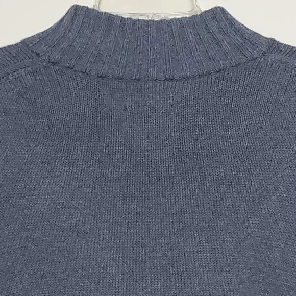 Croft and Barrow Men’s Gray Fleece Sweater SZ M - Picture 6 of 8